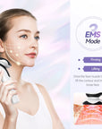 EMS Facial Massager Face Lifting LED Photon Deep Cleaning