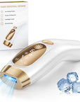 Laser Hair Removal with Ice Cooling