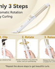 Automatic Curling Iron 30s Fast Heating Smart Temperature